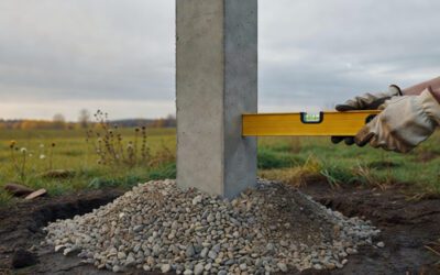 Jak przygotować podłoże pod betonowe słupy ogrodzeniowe?